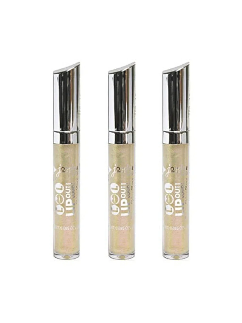 3-Pack NEW Jordana Lip Out Loud LOL Super Shiny Lip Gloss 106 ASAP (Sealed, USA)